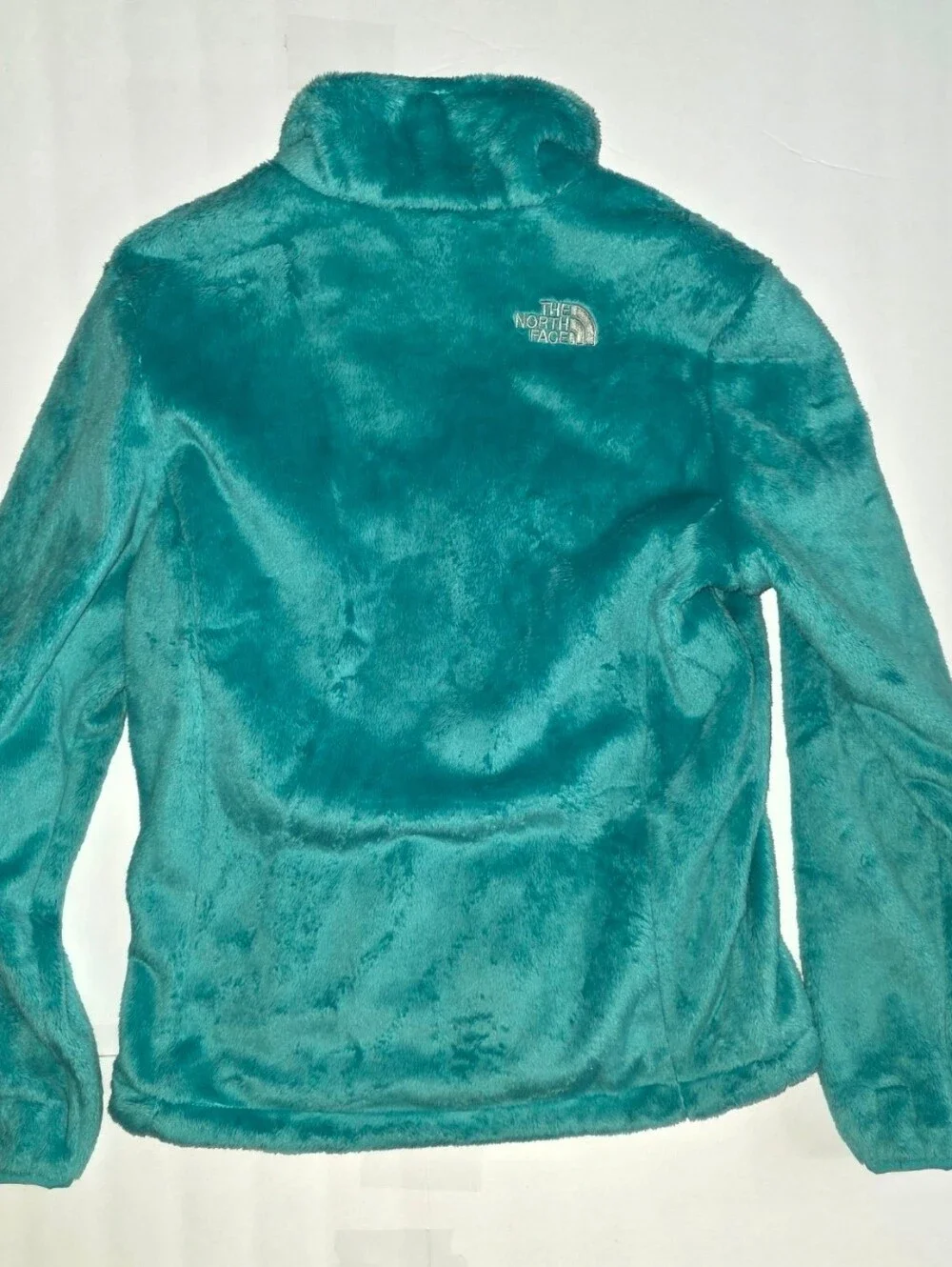 The North Face Womens Fleece Full Zip Jacket Cozy Super Soft Size Medium Teal